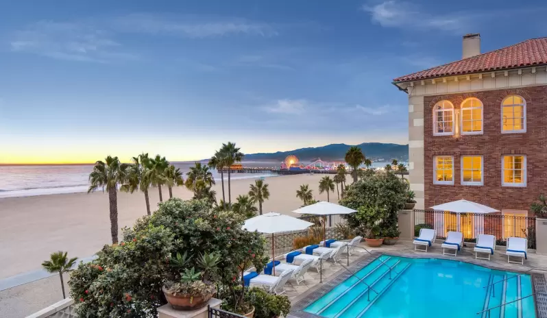 Santa Monica - Casa Del Mar -High View